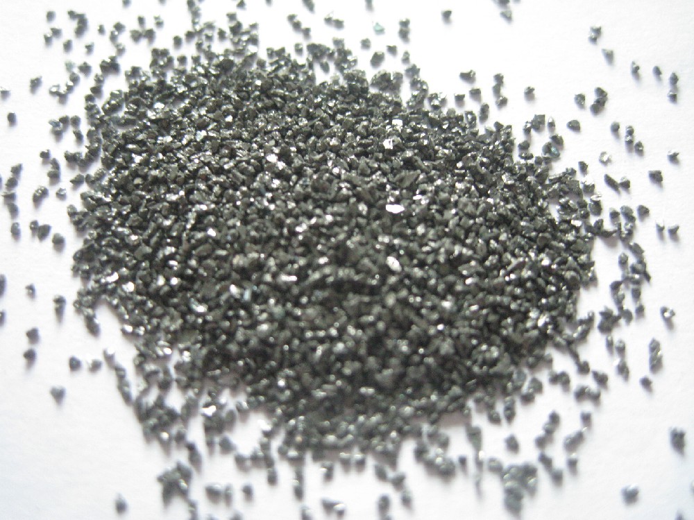 墓碑喷砂用黑碳化硅粒度砂30目 36目 黑色金刚砂 BLACK SILICON CARBIDE F30 F36